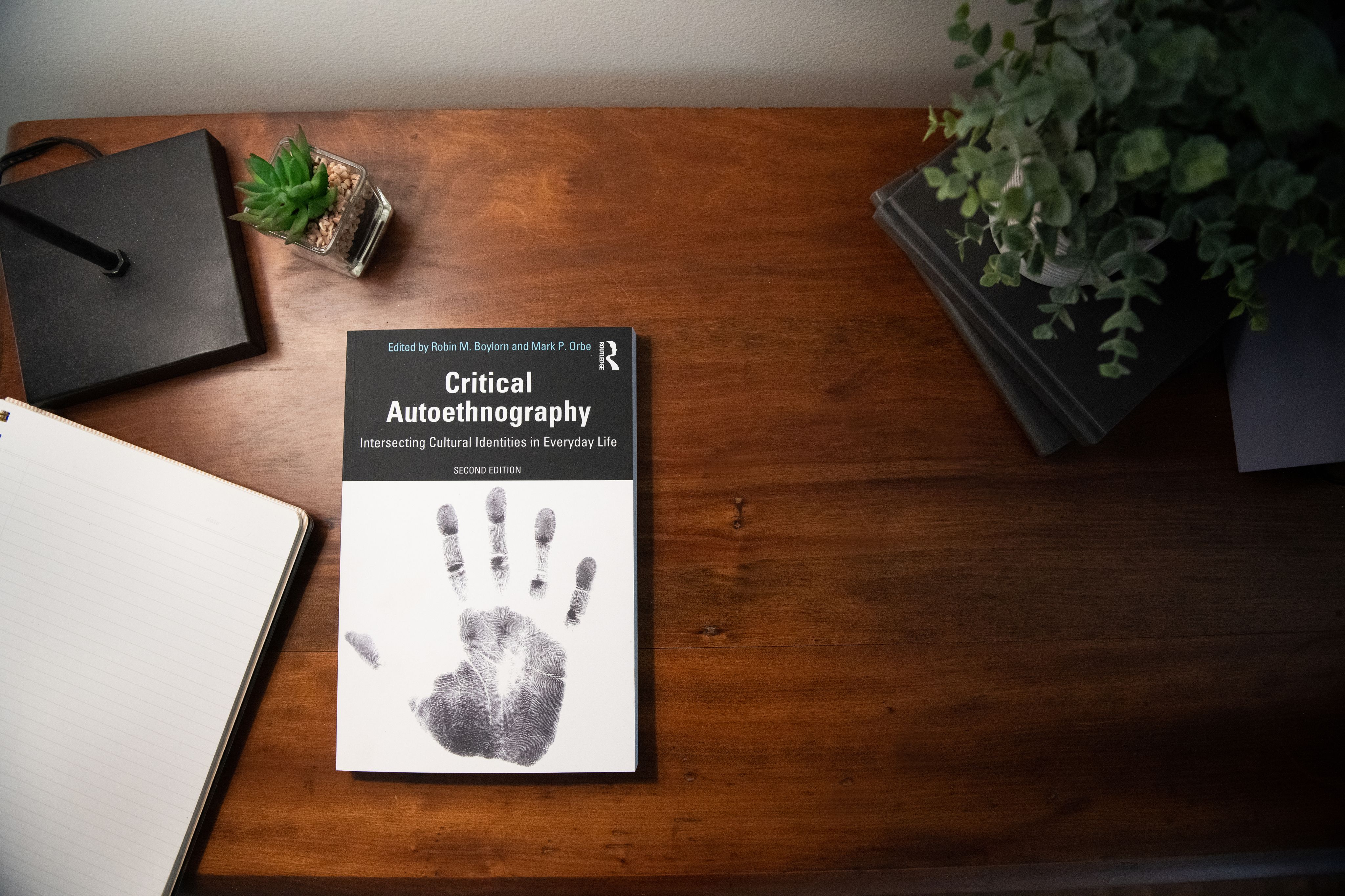 Cover of "Critical Autoethnography" book